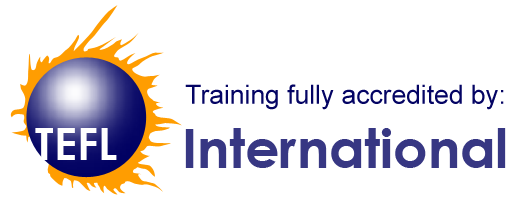 Training accredited by TEFL International.